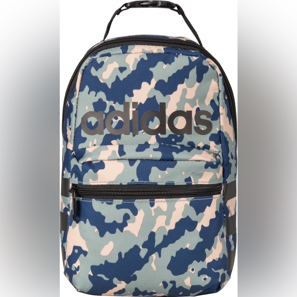 BRAND NEW youth boy adidas santiago 2 lunch bag (camouflage) - Picture 1 of 3